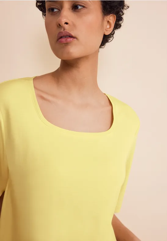Street One Shirt mit Karrée Ausschnitt  - Style PANIA